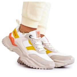 Damsportskor Big Star JJ274A411 Vit och Beige