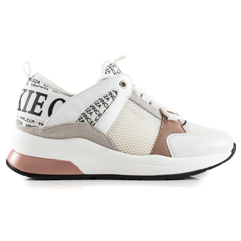 Mode VINCEZA sneakers vit