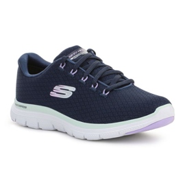Skechers Flex Appeal 4.0- Coated Fidelity W 149298-NVAQ blå