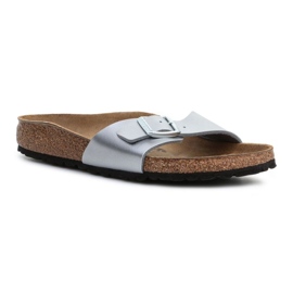 Birkenstock Madrid Silver 0040413 flipflops silver-