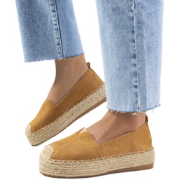 Rhianne bruna espadrillor för kvinnor beige