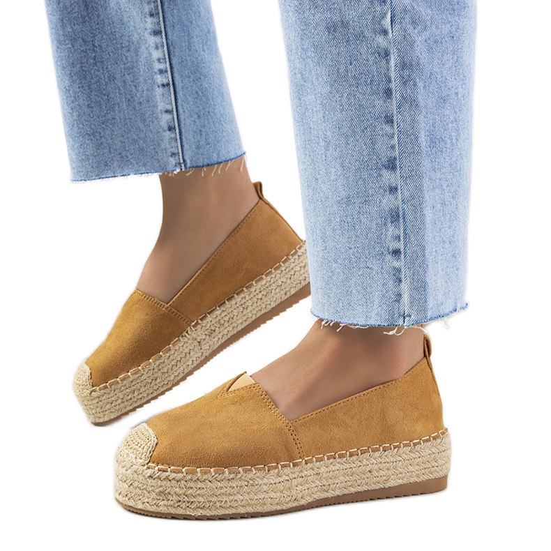 Rhianne bruna espadrillor för kvinnor beige