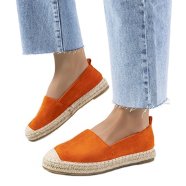 Orange Mathea espadrillor för kvinnor