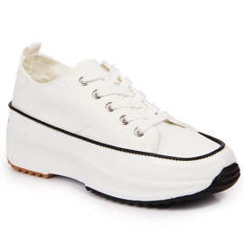 Vita sneakers på McKeylor W JAN93A-plattformen