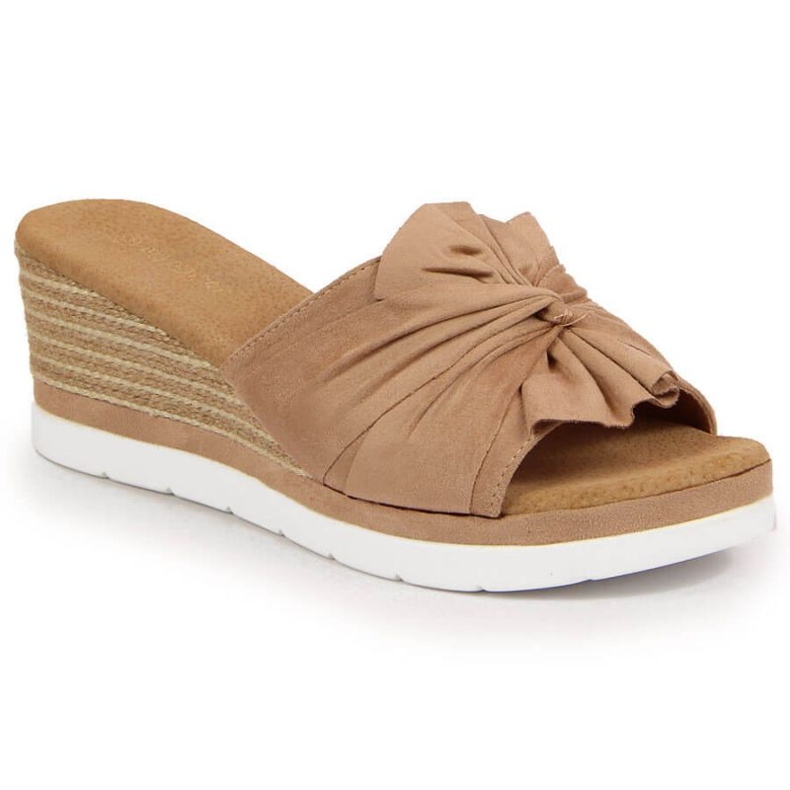 Wedge tofflor Potocki W WOL71B beige