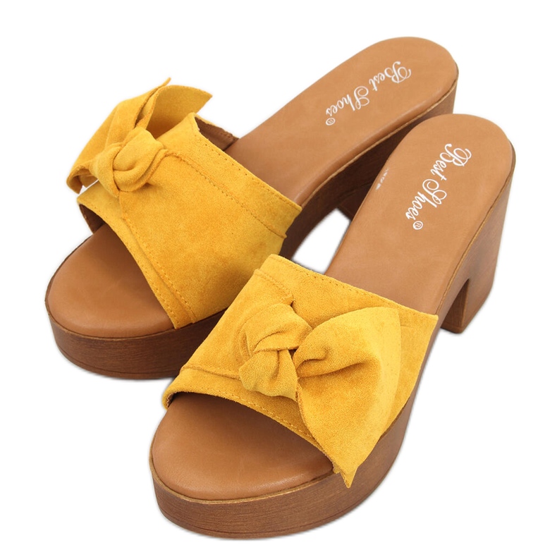 Tofflor ala Zeri Gula träskor