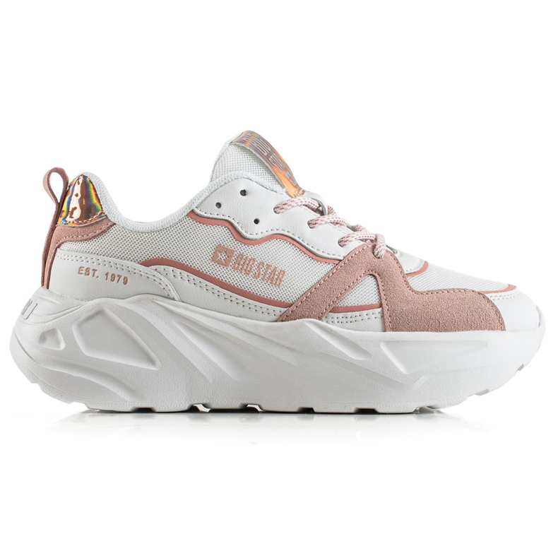 Damsneakers Big Star JJ274602 vit