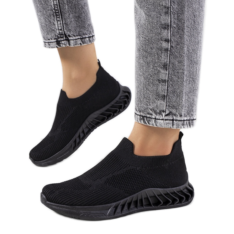 Nedas svarta sneakers