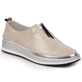 Läderskor T.Sokolski W SCA153B gyllene