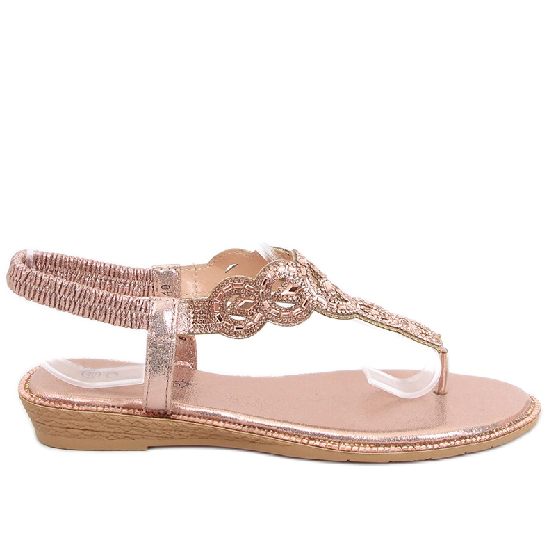 Saida Champagne flipflops rosa