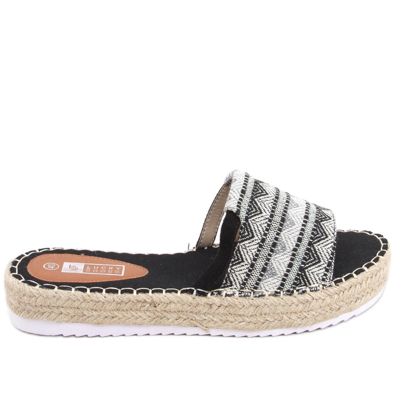 PA1 Espadrillor för kvinnor Nour Black svart