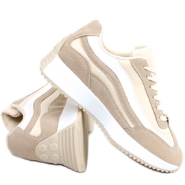 Zuri Khaki tränare beige