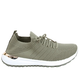 Bello Green sock sportskor grön