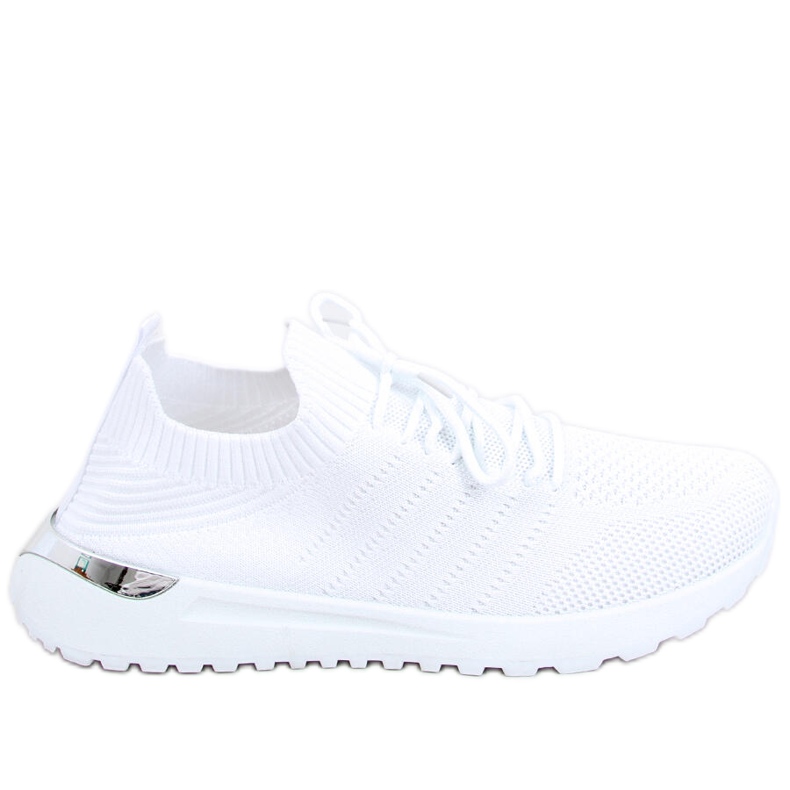 Bello White strumpor sportskor vit