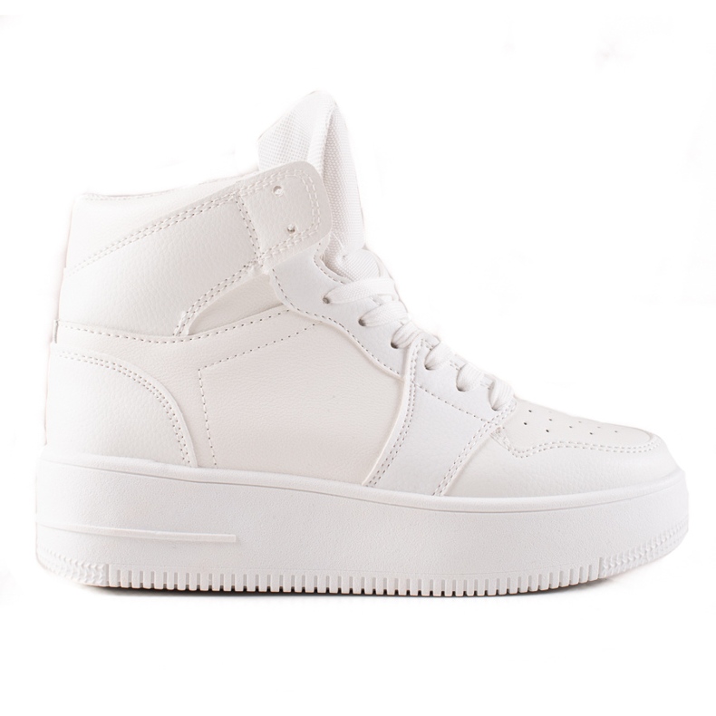 Renda Höga sneakers på plattformen vit