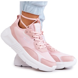 Fashionabla Sneakers Sportskor Big Star JJ274595 Rosa