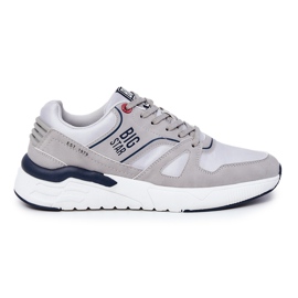 Sneakers för män Big Star JJ174276 Grå