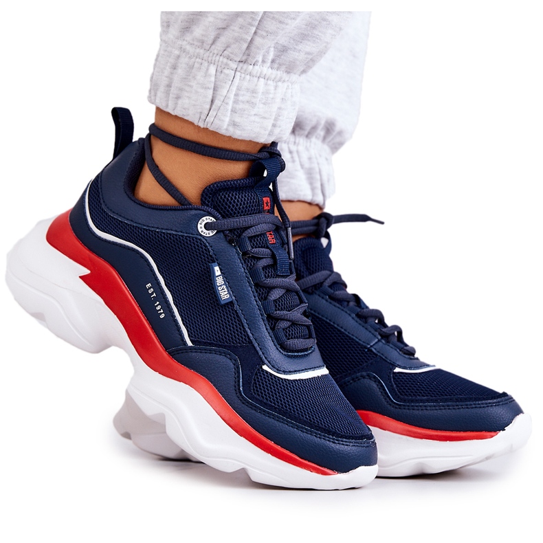 Damsportskor Big Star JJ274A117 Marinblå