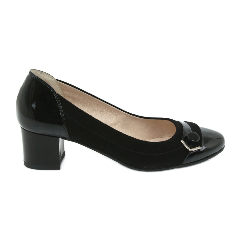 Skor för dam bälte Edeo 1900 svart