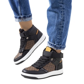 Svarta sneakers från Emmers brun