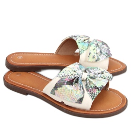 Vors Beige damtofflor