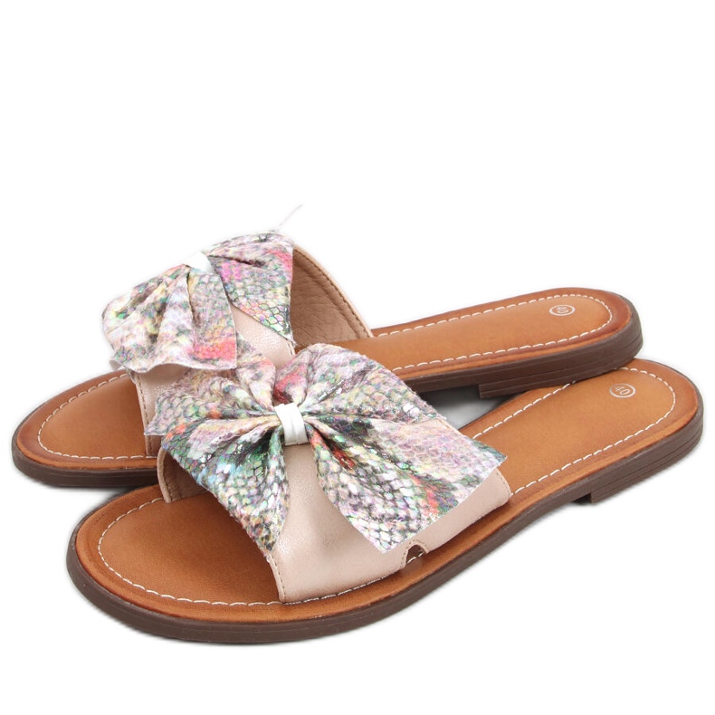 Dam Vors Rosa tofflor mångfärgad