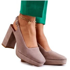 Mocka Pumps Maciejka 05441-10 Beige