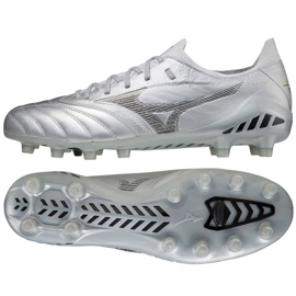 Mizuno Morelia Neo Iii ß Elite Md M P1GA219103 fotbollsskor grå silver-