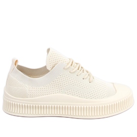 Damstrumpor Posten Beige sneakers
