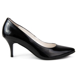Filippo 2161 Black Lacquer Pumps svart