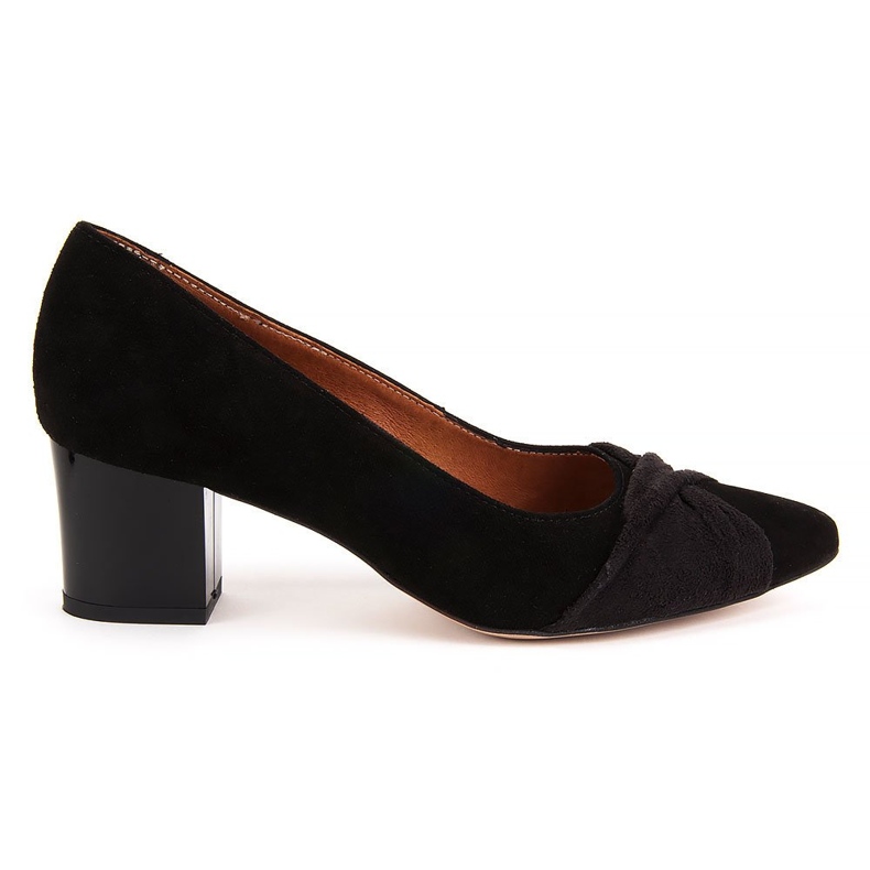 Pumps Filippo 1348 svart mocka