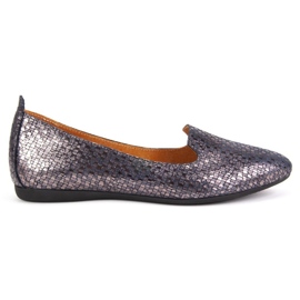 Lordsy Ballerina Filippo H30-324 marinblå silver-