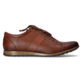 Läderskor Filippo 2063 ljusbrun