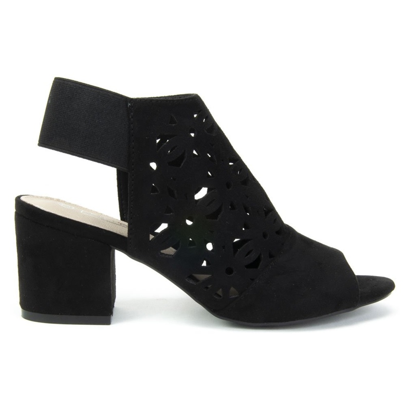 Filippo DS771 / 19 Bk Svarta sandaler