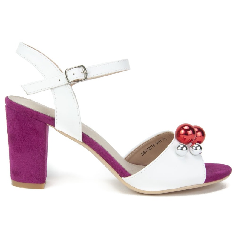 Filippo DS772 / 19 Wh Fh vita sandaler rosa