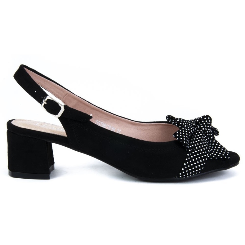 Filippo DS788 / 19 Bk svarta sandaler