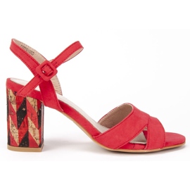 Filippo DS775 / 19 Rd Röda sandaler
