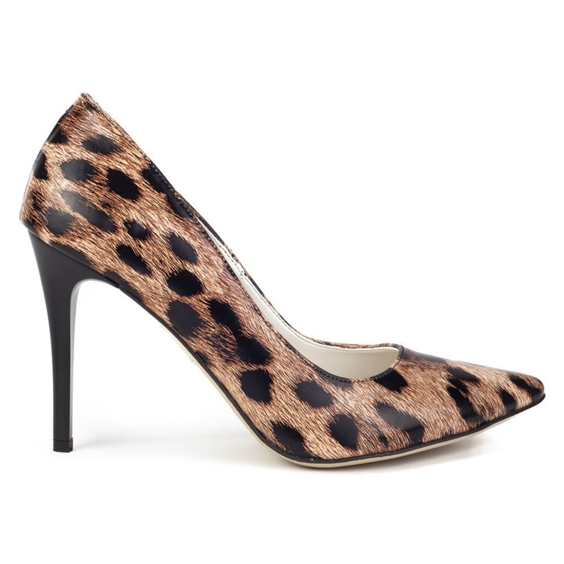 Filippo 2160 Panther Pumps beige brun mångfärgad