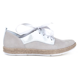 Filippo 511S skor grå nubuck silver-