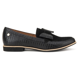 Filippo 04099-61 / 00-1 Svarta krokodilskor