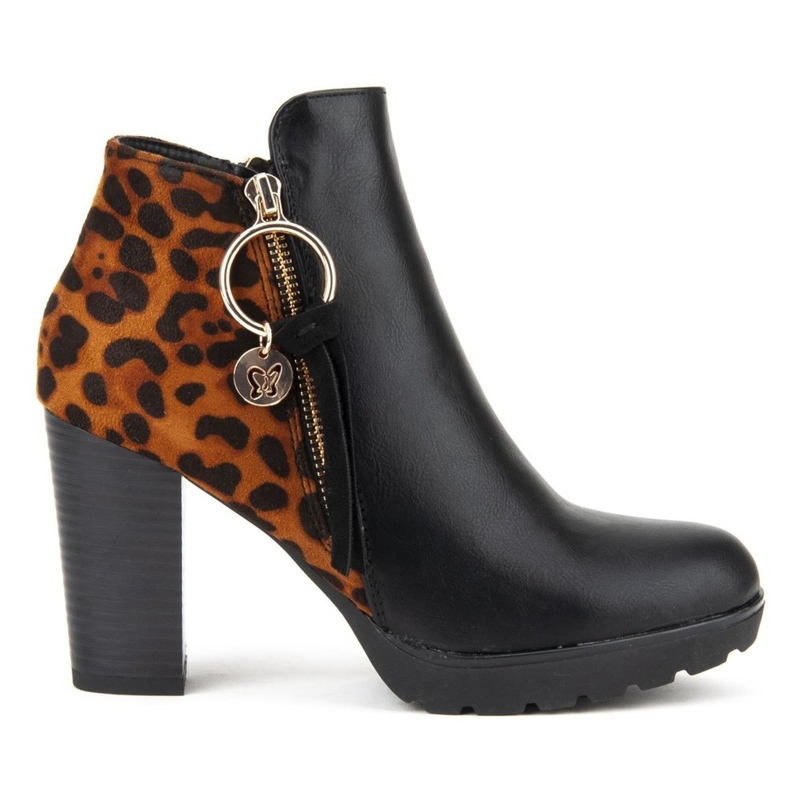 Filippo DBT1007 / 19 Bk Br Svart Bruna stövlar