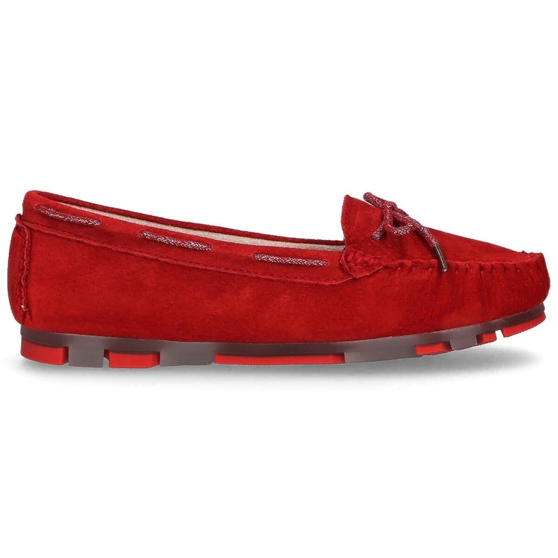 Röda Filippo DP1203 / 20 Rd läder loafers