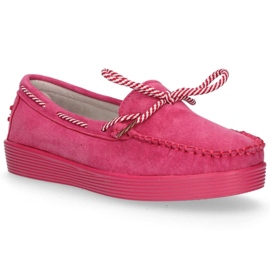 Läderskor Filippo DP1200 / 20 Fh rosa purpur
