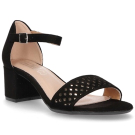 Filippo DS1351 / 20 Bk Svarta sandaler