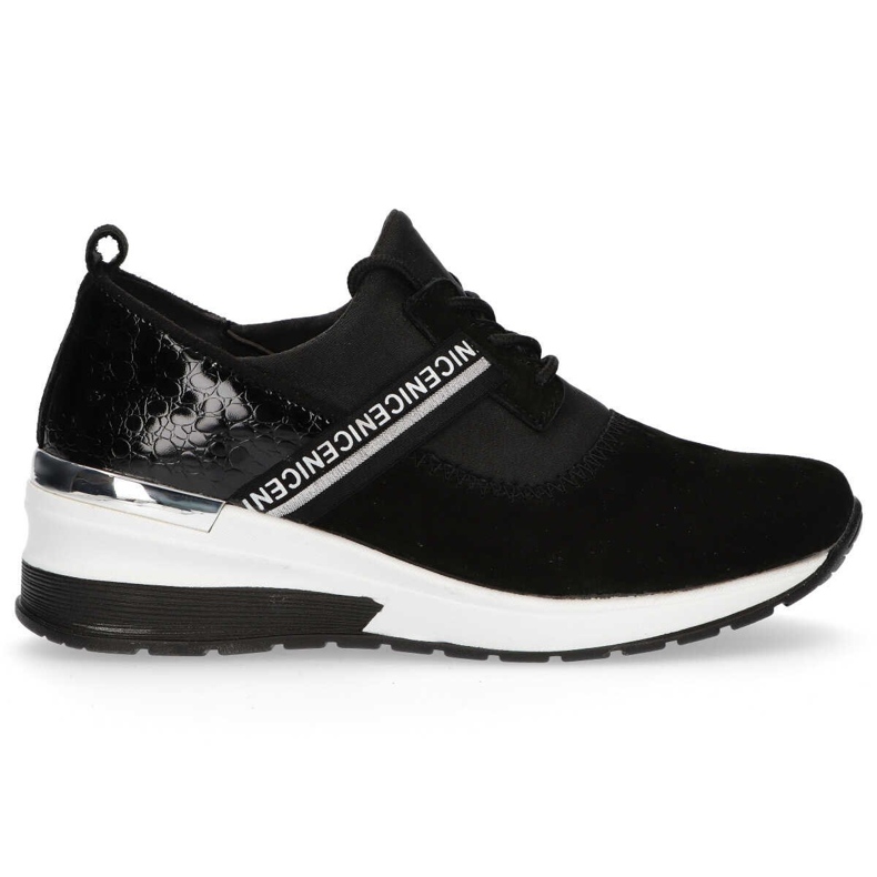 Lädersneakers Filippo DP1388 / 20 Bk svarta