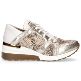 Filippo 460 Golden R2 Vita Skor gyllene