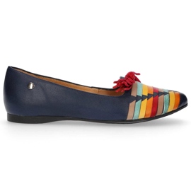 Filippo 04016-17 / 00-5 Marinblå skor mångfärgad