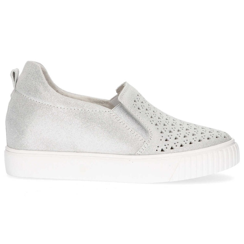 Läderskor Filippo DP1398 / 20 Si silver silver-