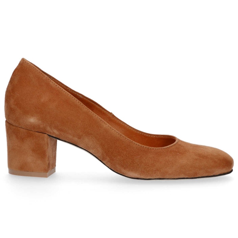 Filippo 1512 Velour Kork pumps brun