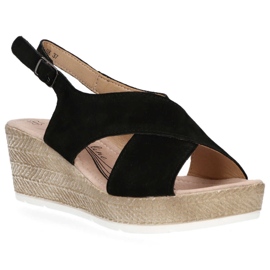 Filippo DS1331 / 20 Bk Svarta sandaler